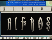 Tablet Screenshot of bifrost.pl
